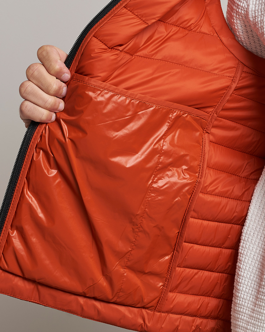 Homme | Manteaux Et Vestes | BOSS BLACK | Calano Down Vest Dark Orange