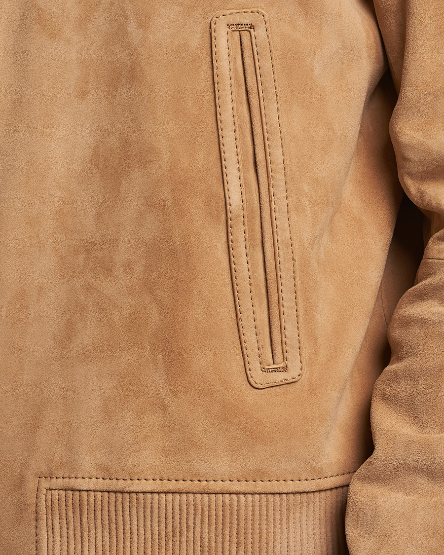 Homme | Manteaux Et Vestes | BOSS BLACK | Malbano Suede Jacket Medium Beige