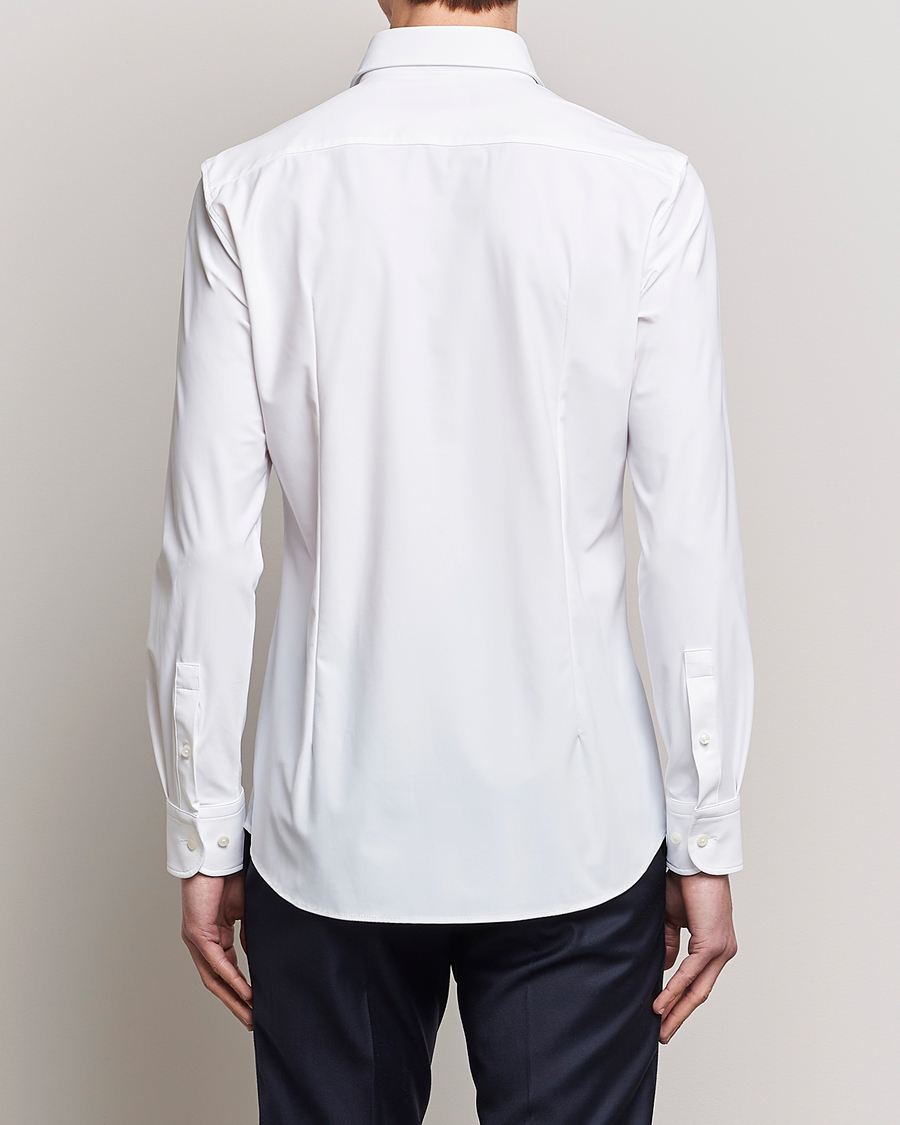Homme | Chemises | BOSS BLACK | Hank 4-Way Stretch Shirt White