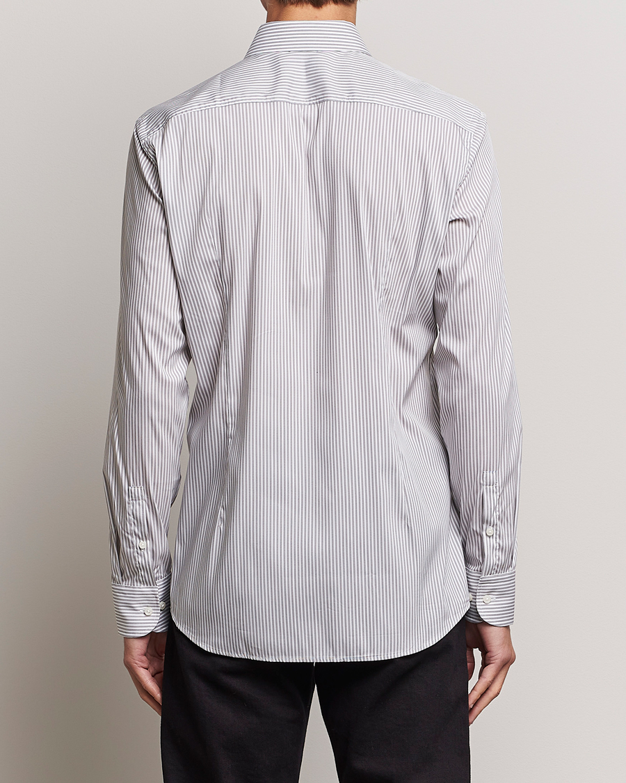 Homme | Chemises | BOSS BLACK | Hank 4-Way Micro Check Stretch Shirt Open Green