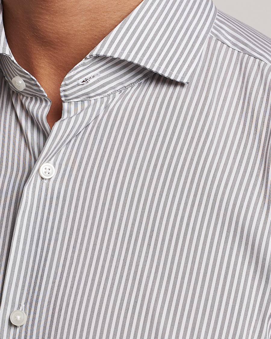 Homme | Chemises | BOSS BLACK | Hank 4-Way Micro Check Stretch Shirt Open Green