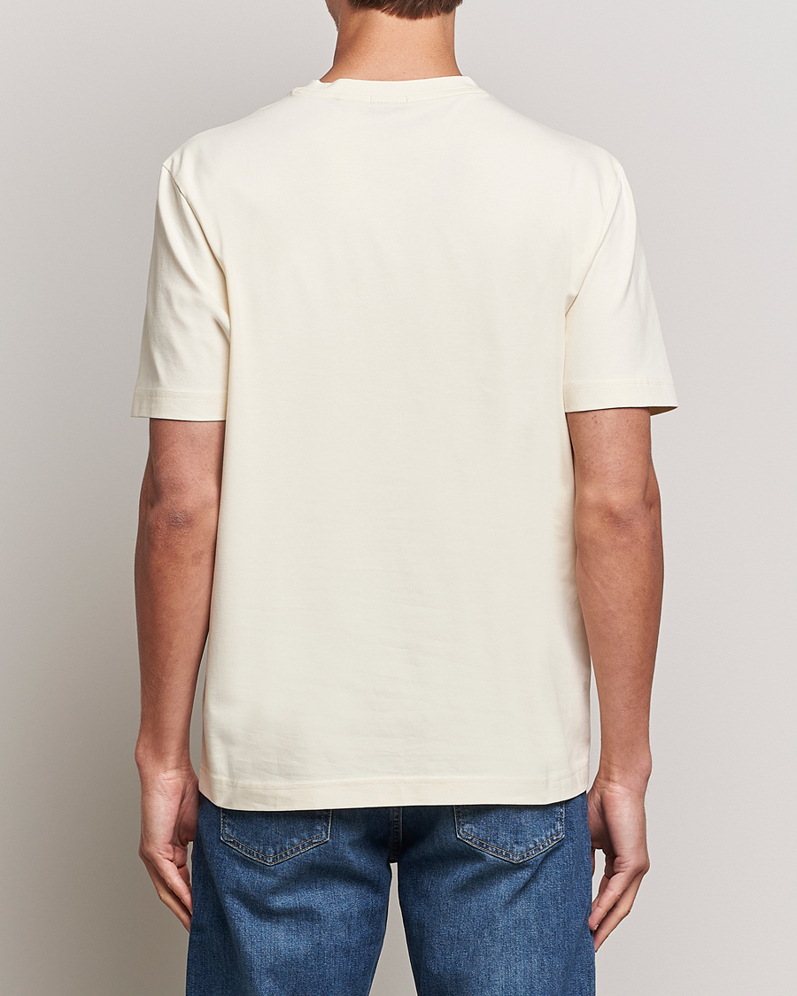 Homme | T-shirts | BOSS ORANGE | Tchup Logo Crew Neck T-Shirt Light Beige
