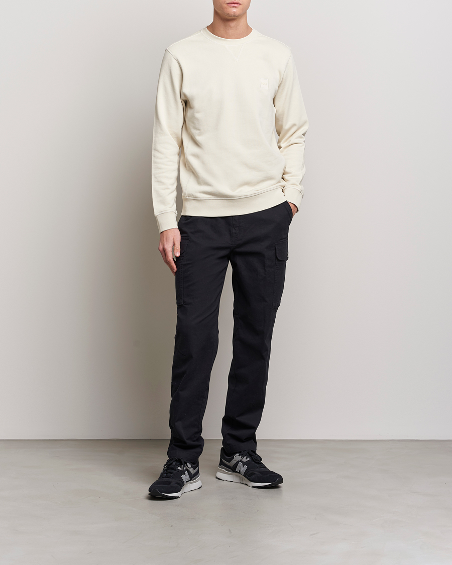 Homme | Pulls Et Tricots | BOSS ORANGE | Westart Logo Sweatshirt Light Beige