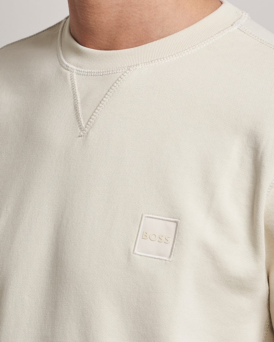 Homme | Pulls Et Tricots | BOSS ORANGE | Westart Logo Sweatshirt Light Beige