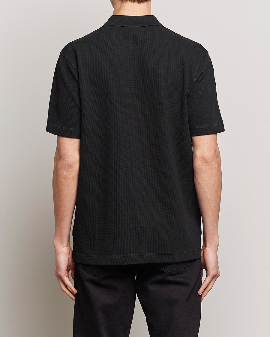 Homme | Polos | BOSS ORANGE | Petempesto Knitted Polo Black