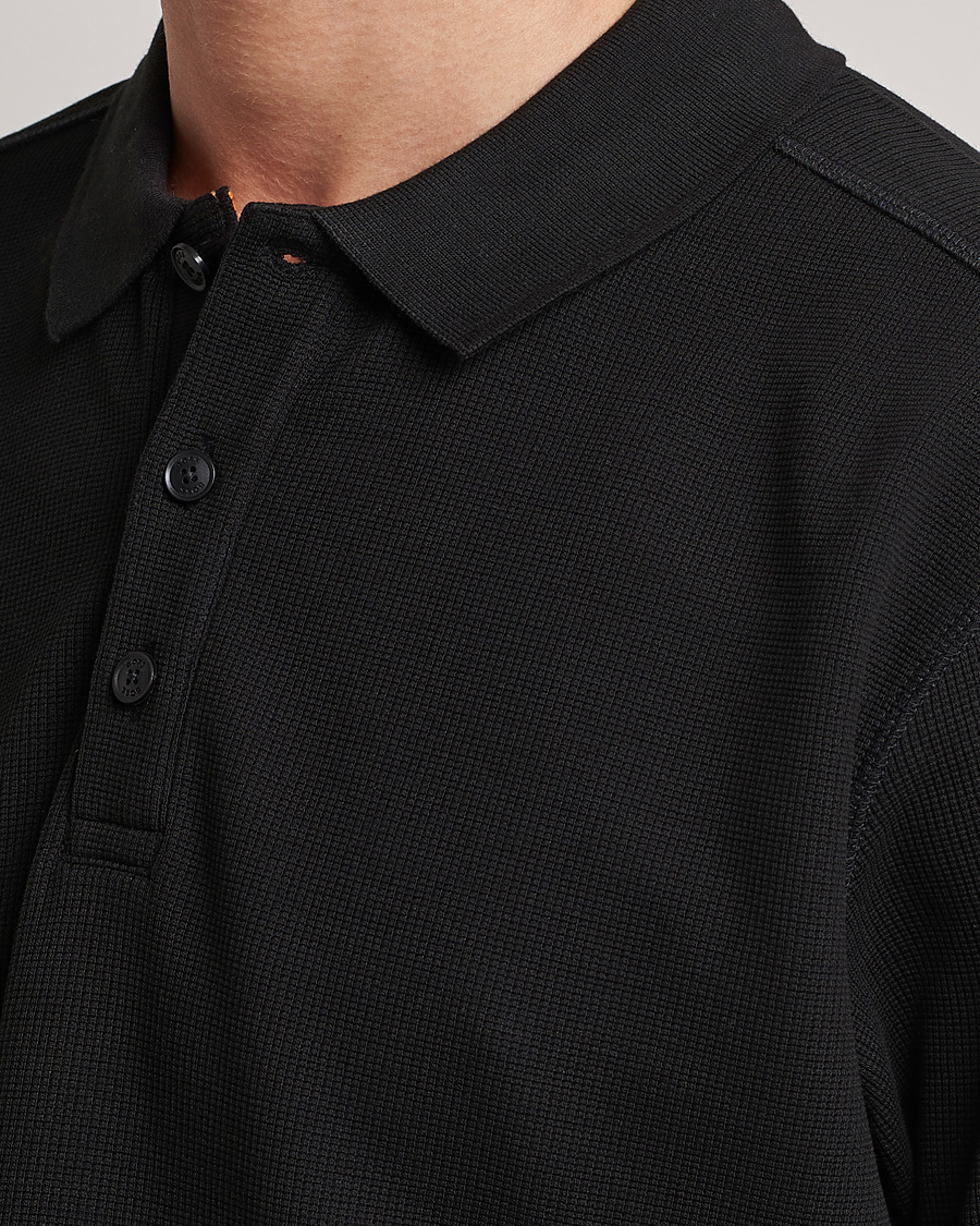 Homme | Polos | BOSS ORANGE | Petempesto Knitted Polo Black