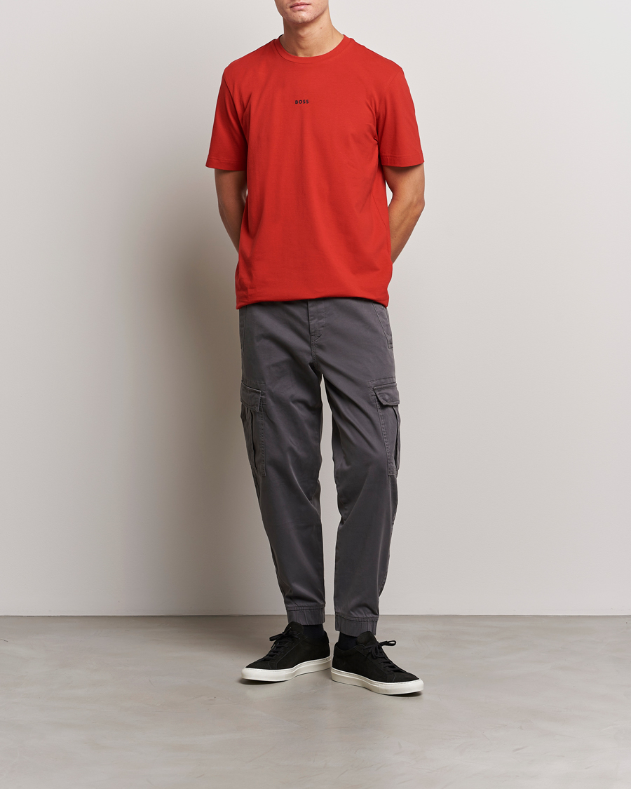 Homme | Pantalons | BOSS ORANGE | Sisla Cargo Pants Dark Grey