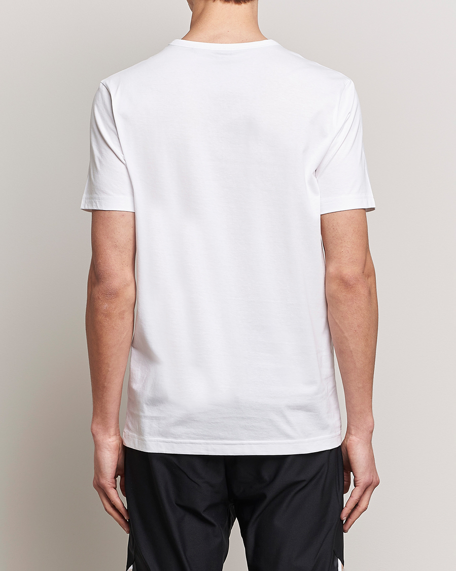 Homme | T-shirts | BOSS GREEN | Curved Logo Crew Neck T-Shirt Natural