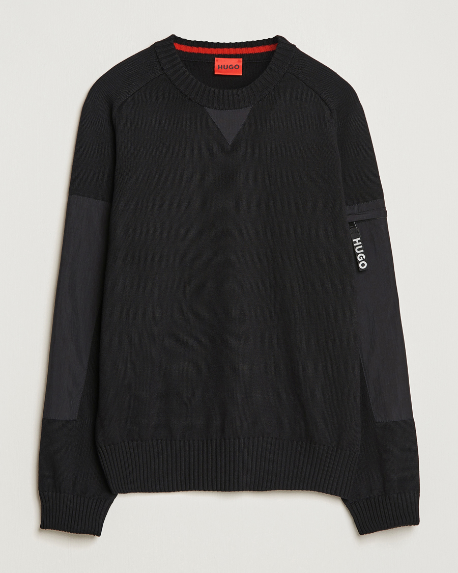 Homme | Pulls Et Tricots | HUGO | Sutil Knitted Sweater Black