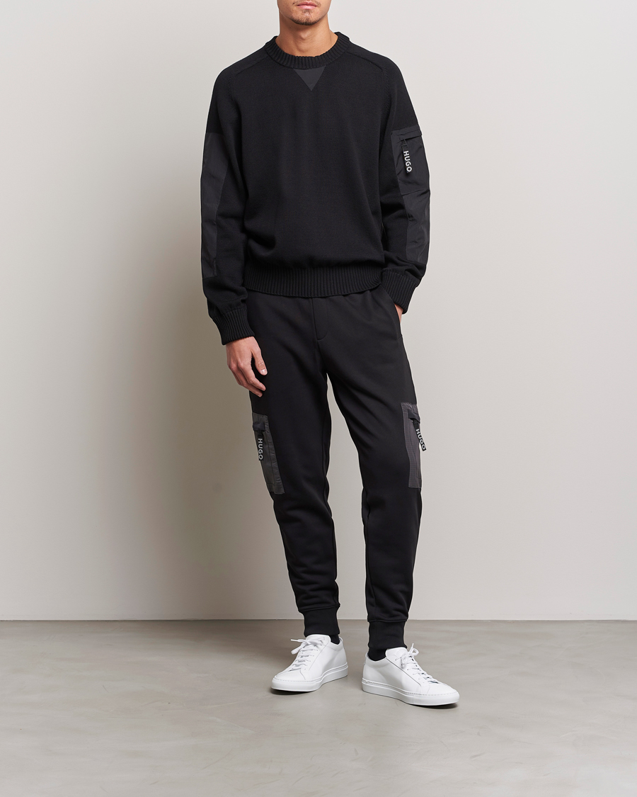 Homme | Pulls Et Tricots | HUGO | Sutil Knitted Sweater Black