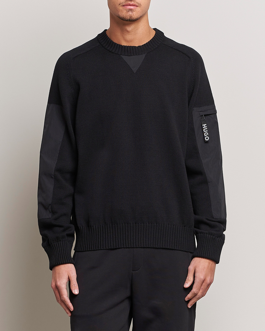 Homme | Pulls Et Tricots | HUGO | Sutil Knitted Sweater Black