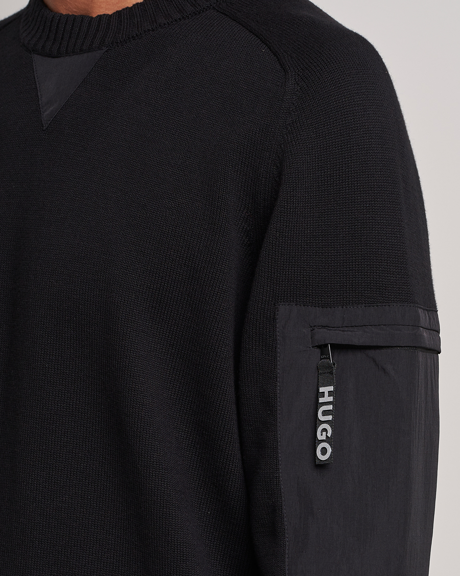 Homme | Pulls Et Tricots | HUGO | Sutil Knitted Sweater Black