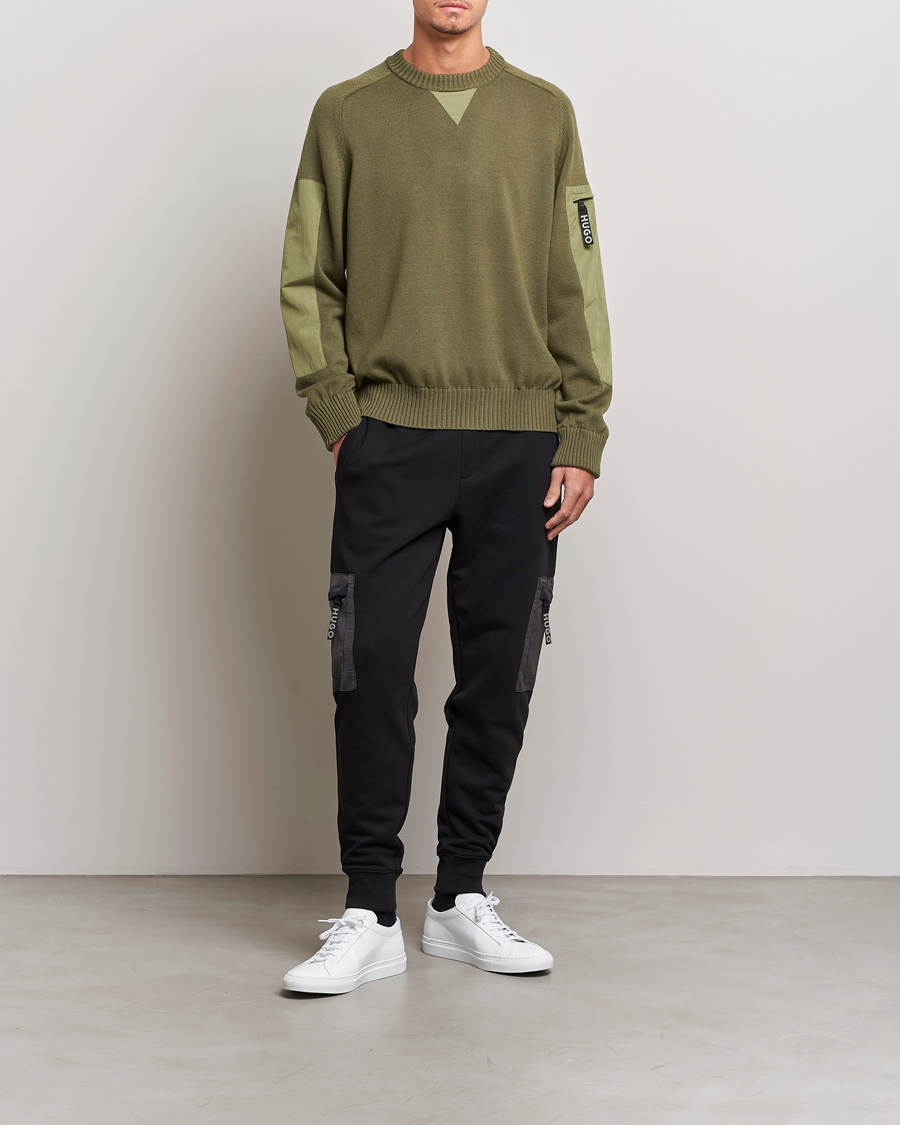 Homme | Pulls Et Tricots | HUGO | Sutil Knitted Sweater Khaki