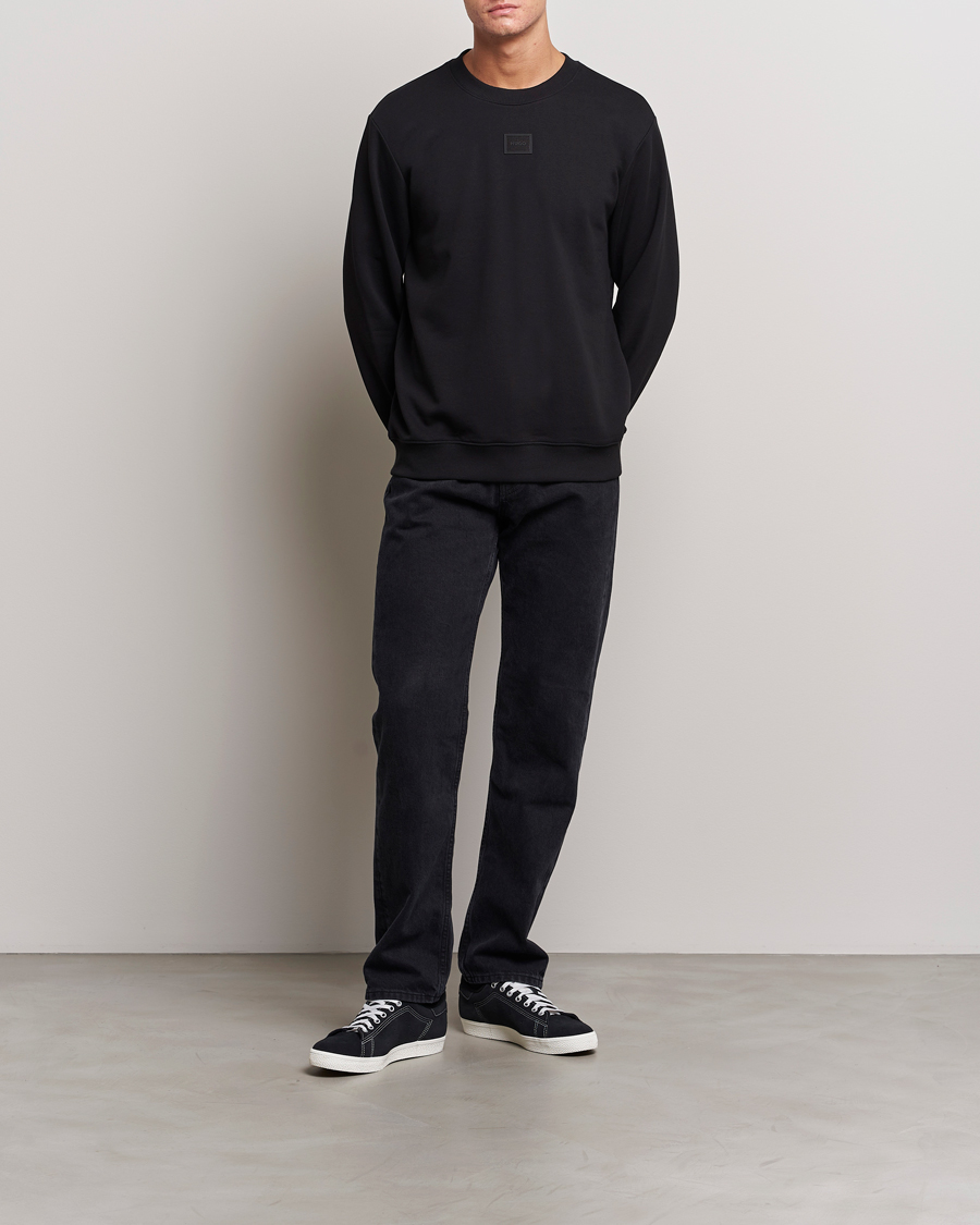 Homme | Pulls Et Tricots | HUGO | Diragol Crew Neck Sweatshirt Black