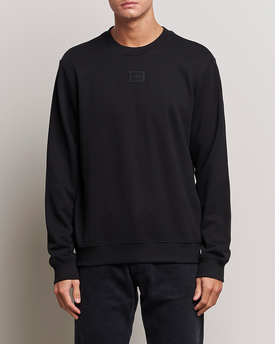 Homme | Pulls Et Tricots | HUGO | Diragol Crew Neck Sweatshirt Black