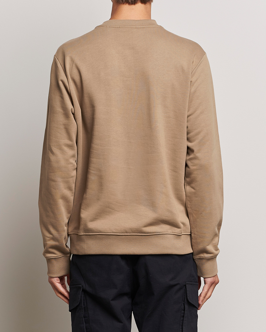 Homme | Pulls Et Tricots | HUGO | Diragol Crew Neck Sweatshirt Open Brown