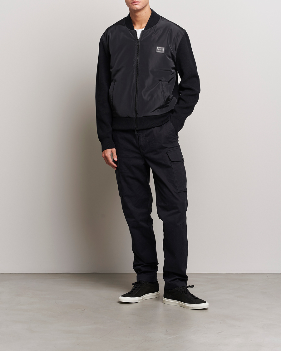 Homme | Manteaux Et Vestes | HUGO | Sombo Hybrid Jacket Black