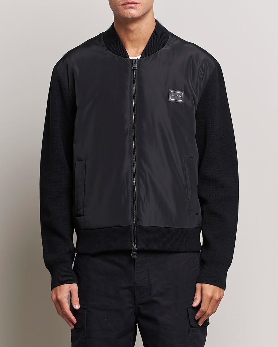 Homme | Manteaux Et Vestes | HUGO | Sombo Hybrid Jacket Black