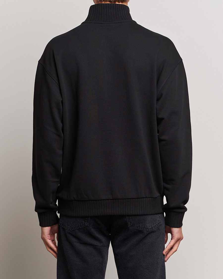 Homme | Pulls Et Tricots | HUGO | Dutzagata Logo Half Zip Sweater Black