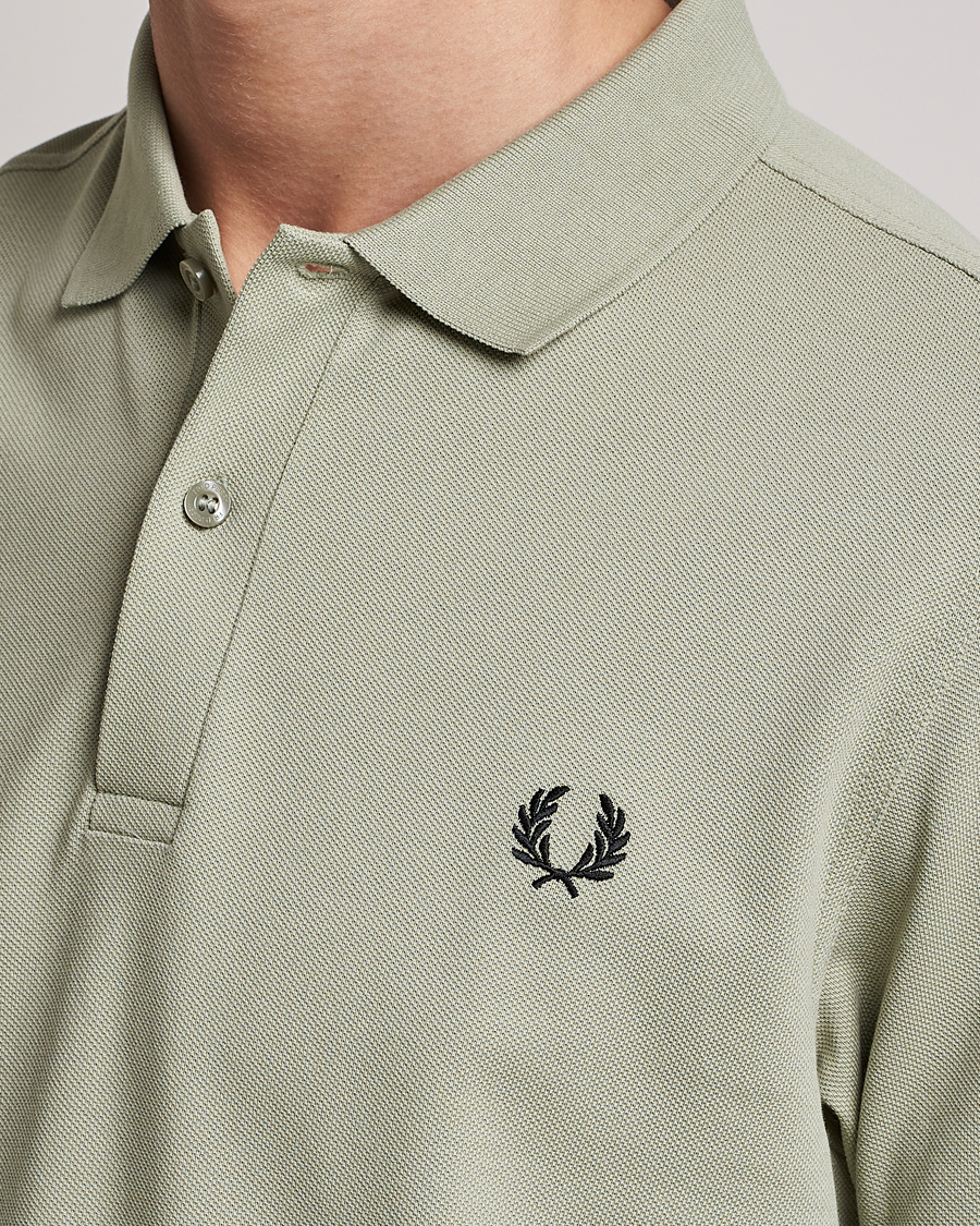 Homme | Polos | Fred Perry | Plain Polo Shirt Seagrass