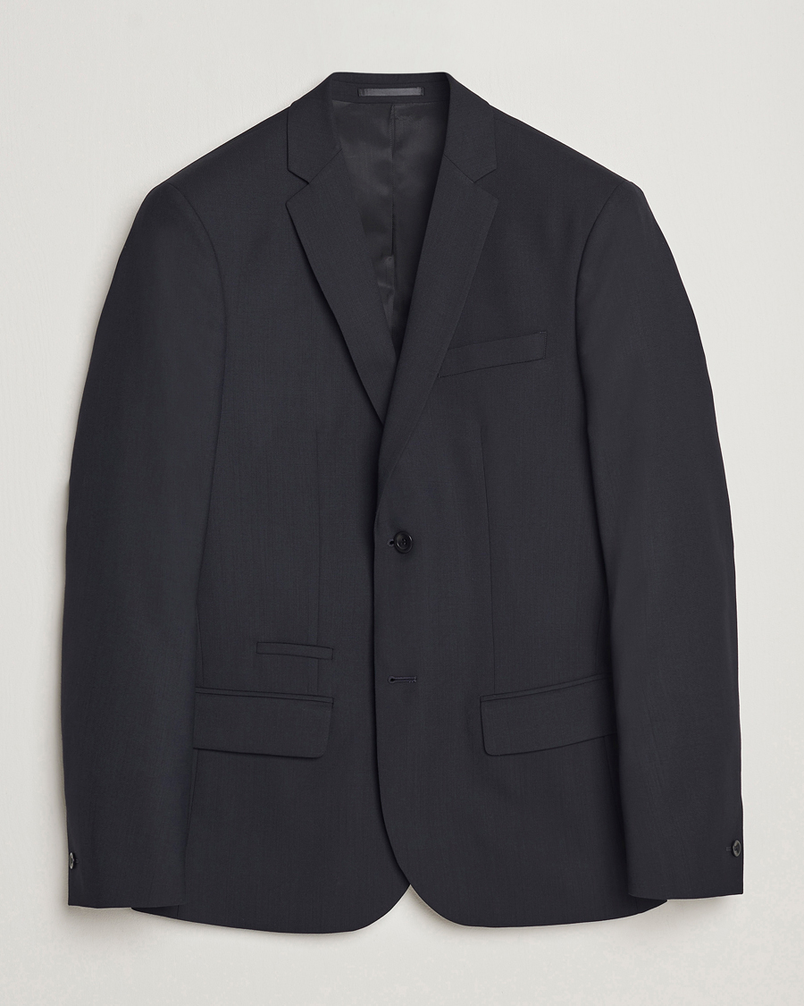 Homme | Blazers | Filippa K | Rick Cool Wool Suit Jacket Dark Navy