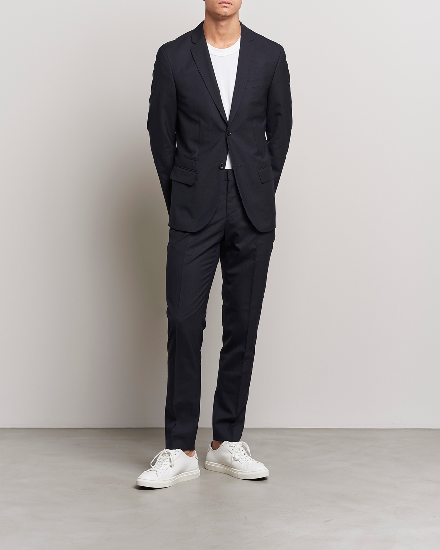 Homme | Blazers | Filippa K | Rick Cool Wool Suit Jacket Dark Navy