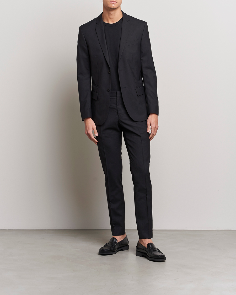 Homme | Blazers | Filippa K | Rick Cool Wool Suit Jacket Black