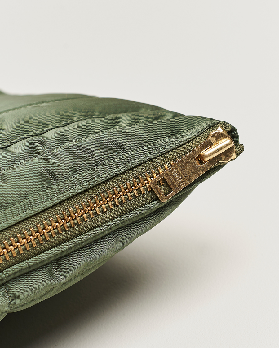 Homme | Porter-Yoshida & Co. Tanker Short Helmet Bag Sage Green | Porter-Yoshida & Co. | Tanker Short Helmet Bag Sage Green