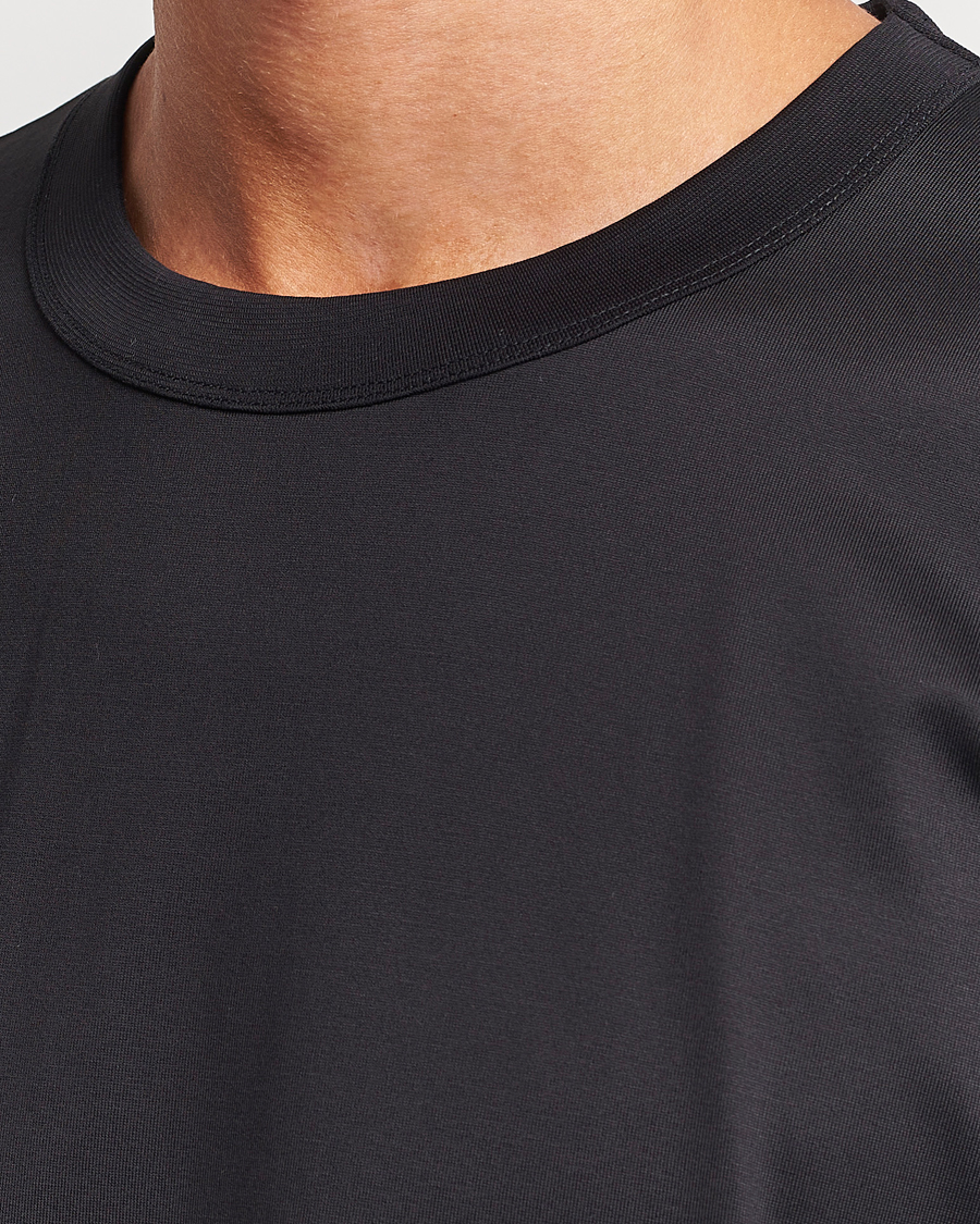 Homme | T-shirts | Bread & Boxers | Pima Cotton Crew Neck T-Shirt Black