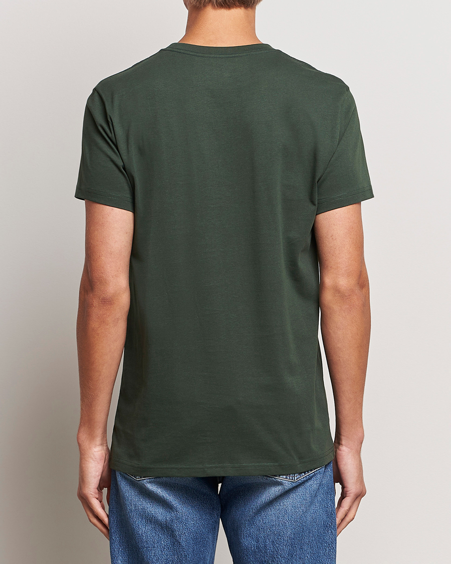 Homme | T-shirts | Bread & Boxers | Heavy Cotton Crew Neck T-shirt Forest Green