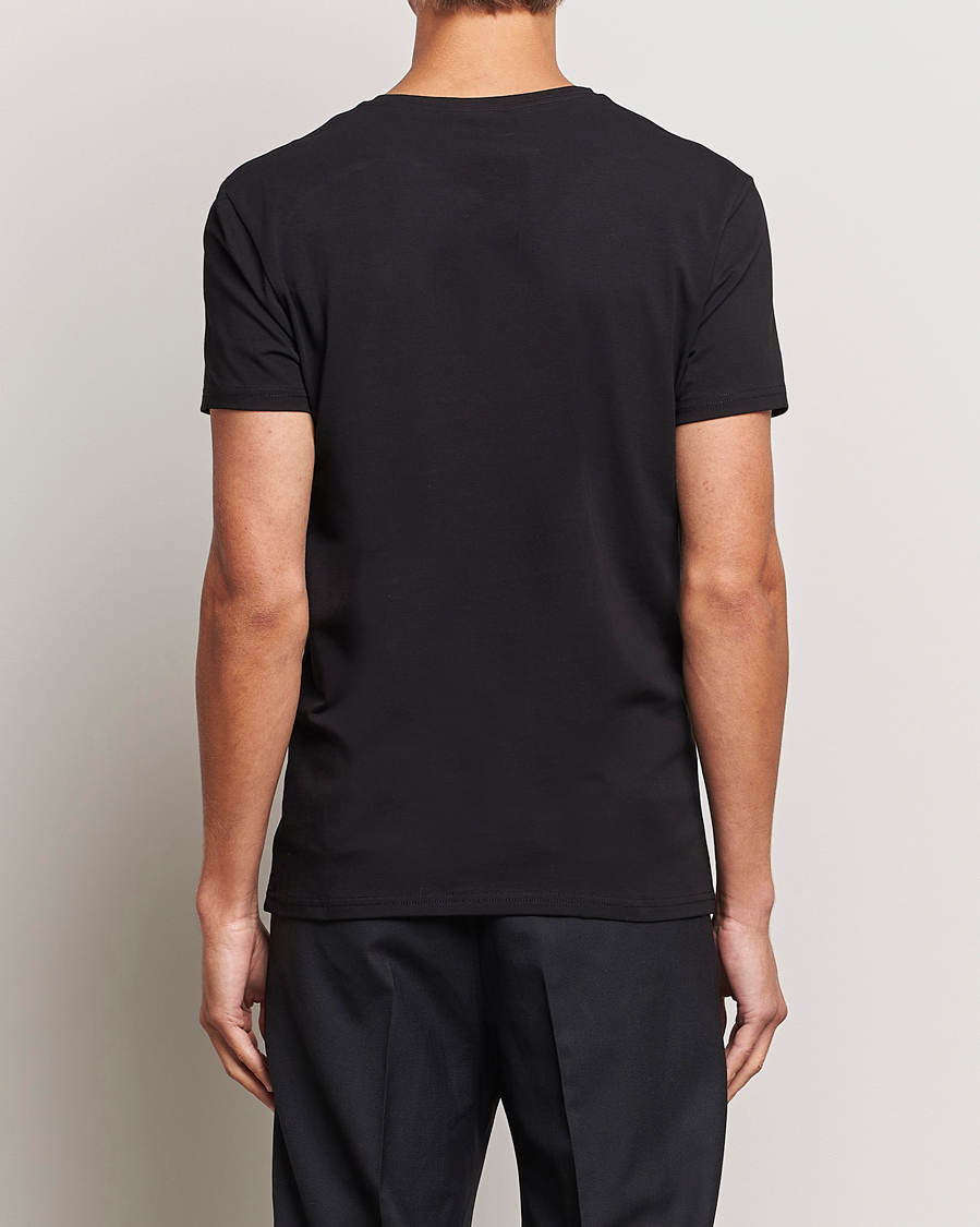 Homme | T-shirts | Bread & Boxers | 2-Pack V-Neck T-Shirt Black