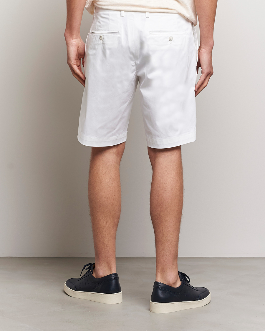 Homme | Shorts | J.Lindeberg | Nathan Super Satin Shorts White