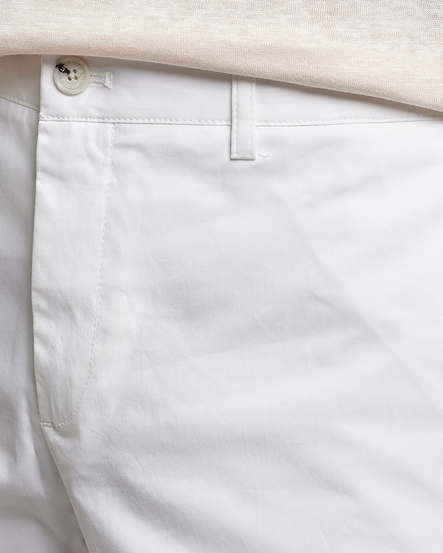 Homme | Shorts | J.Lindeberg | Nathan Super Satin Shorts White