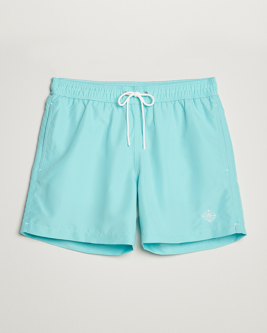 Homme | Maillots De Bain | J.Lindeberg | Banks Solid Swimshorts Aqua Splash