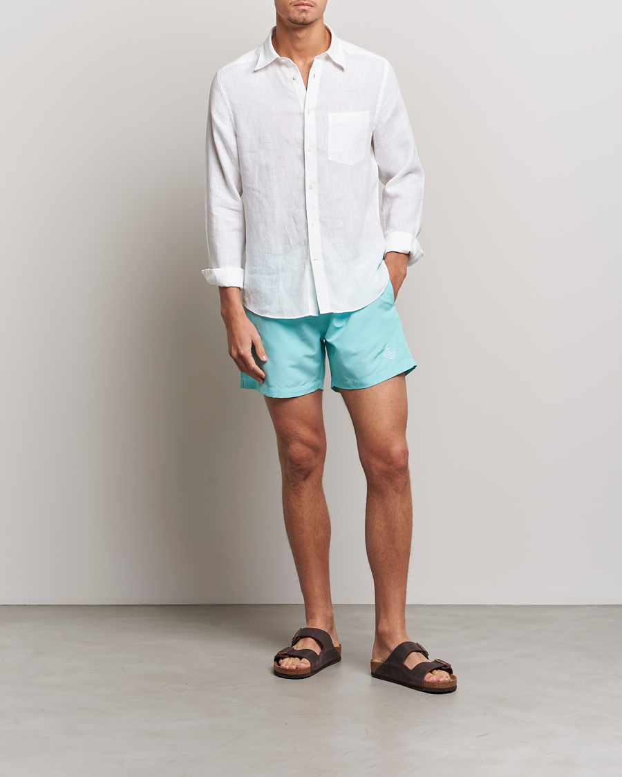 Homme | Maillots De Bain | J.Lindeberg | Banks Solid Swimshorts Aqua Splash