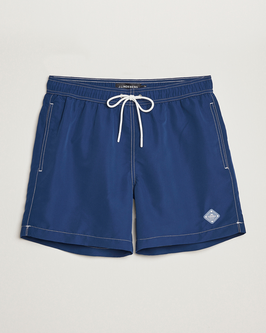 Homme | Maillots De Bain | J.Lindeberg | Banks Solid Swimshorts Midnight Blue