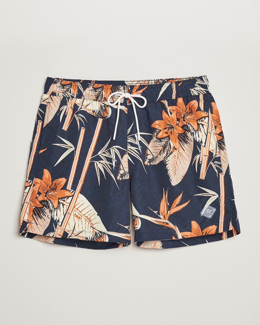 Homme | Maillots De Bain | J.Lindeberg | Banks Tropical Swimshorts Navy