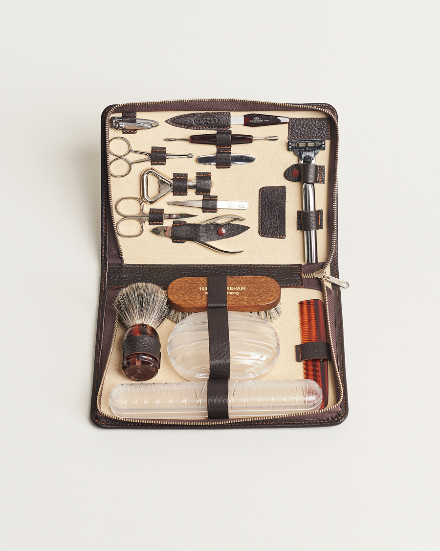 Homme | F. Hammann Large Utility Set Dark Brown | F. Hammann | Large Utility Set Dark Brown