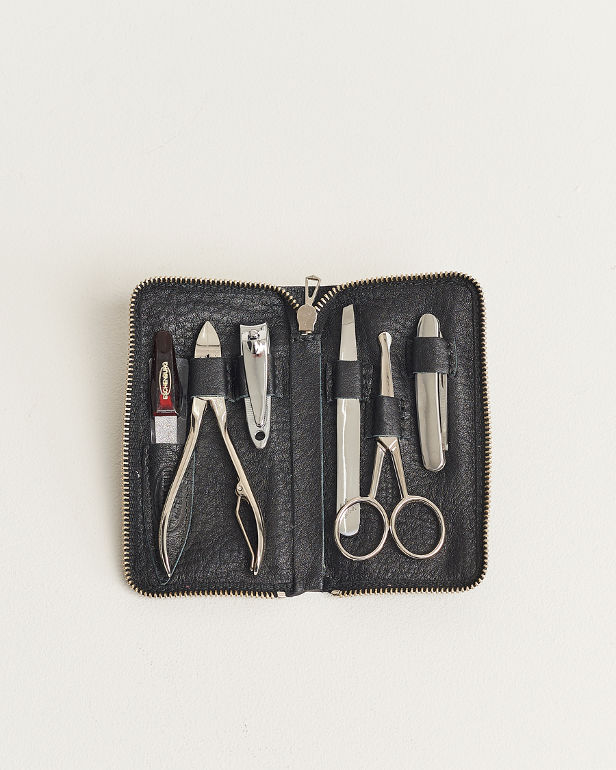 Homme | Pour La Maison | F. Hammann | Men's Manicure Set Black