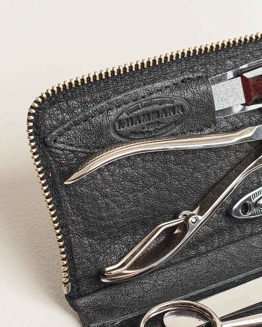 Homme | F. Hammann Men's Manicure Set Black | F. Hammann | Men's Manicure Set Black