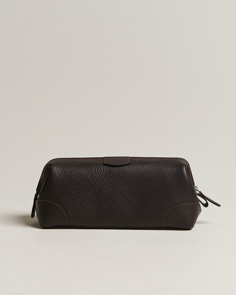 Homme | Sacs | F. Hammann | Large Washbag Dark Brown
