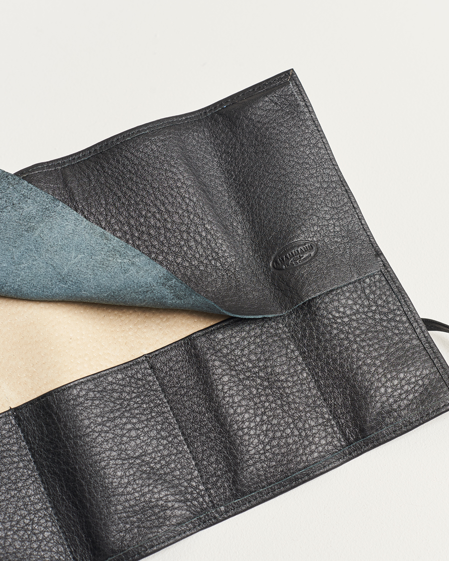 Homme | Remontoirs de montre et boîtes | F. Hammann | Flat Travel Watchroll Black