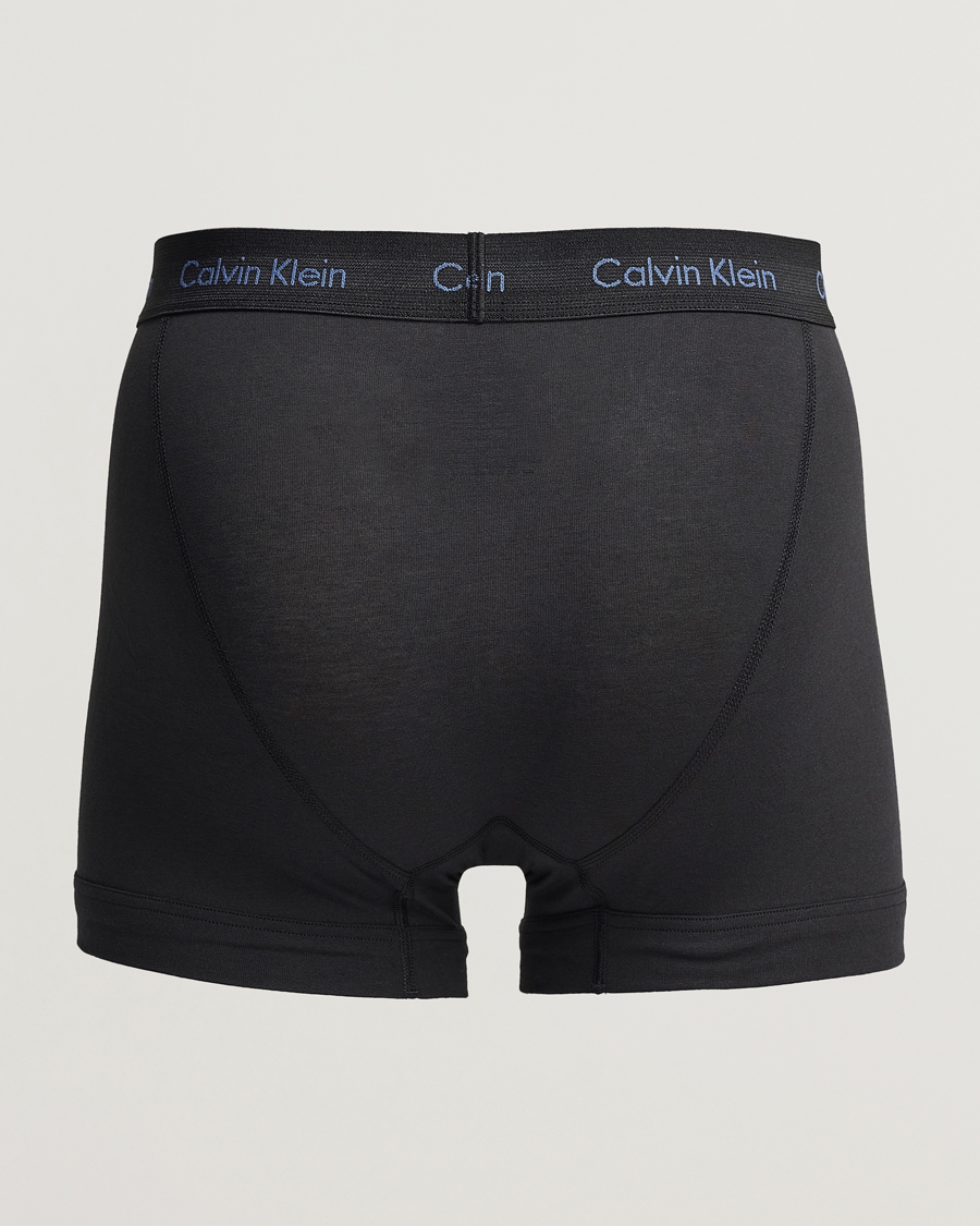 Homme | Sous-Vêtements Et Chaussettes | Calvin Klein | Cotton Stretch 3-Pack Trunk Black