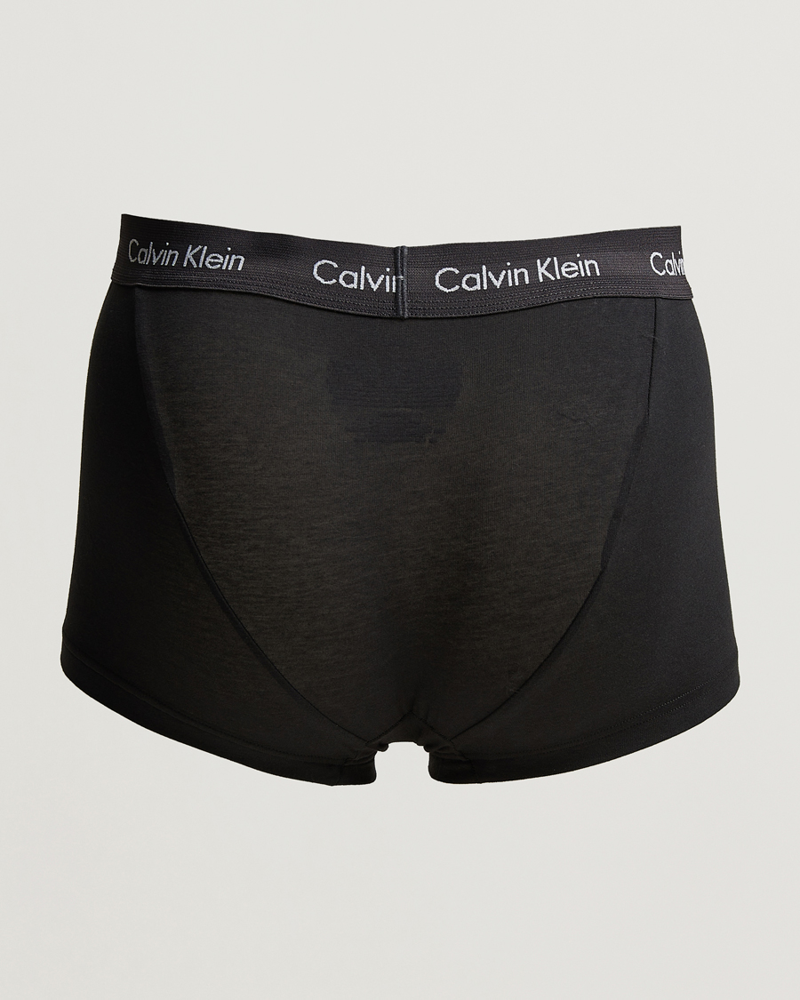 Homme | Sous-Vêtements Et Chaussettes | Calvin Klein | Cotton Stretch 3-Pack Low Rise Trunk Navy/Blue/Grey