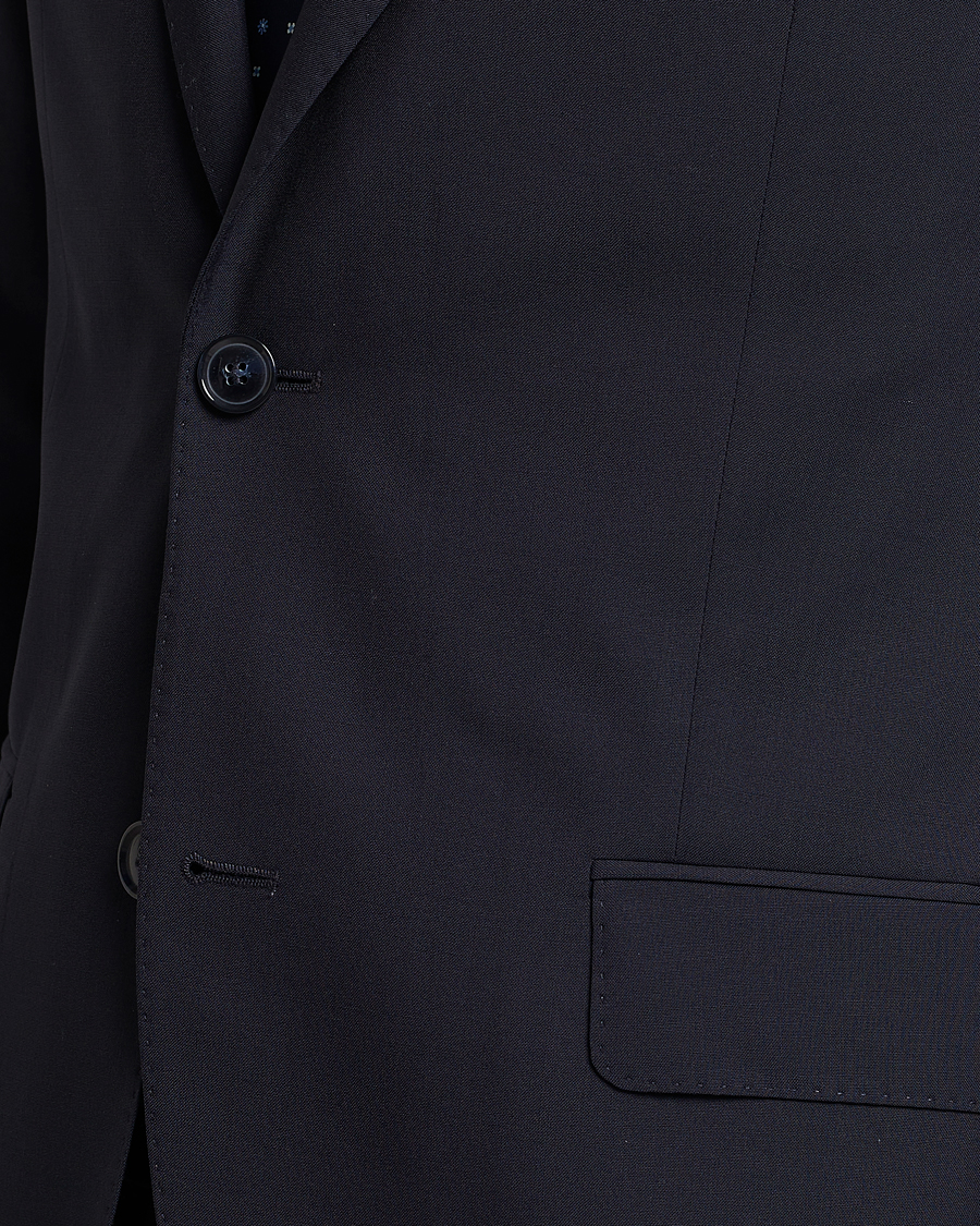 Homme | Blazers | Oscar Jacobson | Edmund Wool Blazer Navy