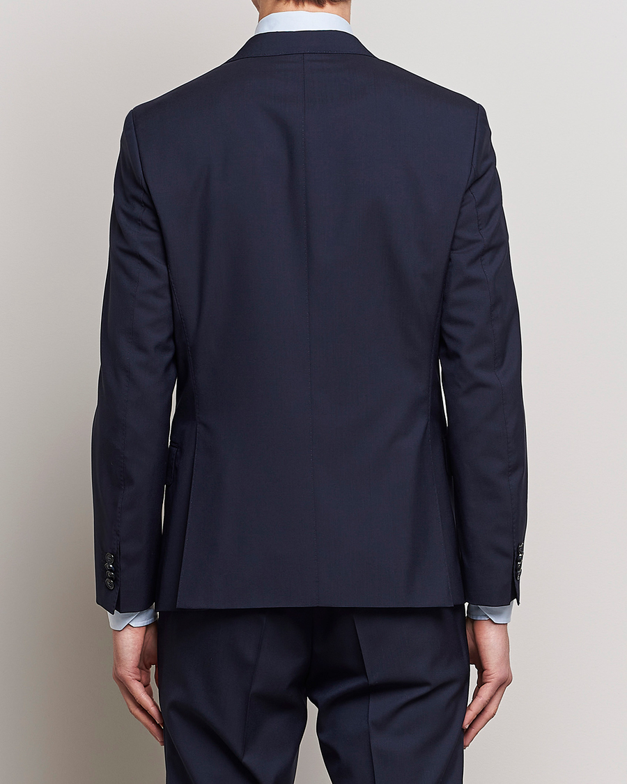 Homme | Blazers | Oscar Jacobson | Edmund Wool Blazer Blue