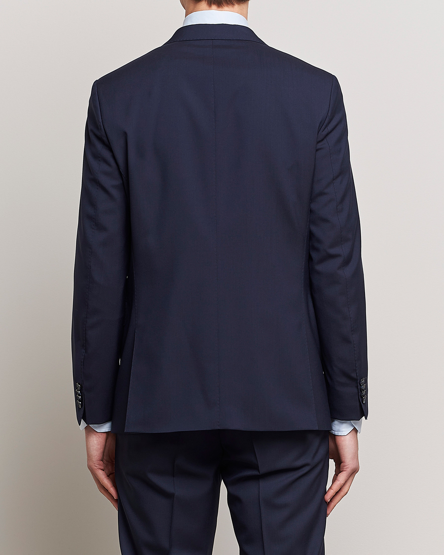 Homme | Blazers | Oscar Jacobson | Falk Wool Blazer Blue