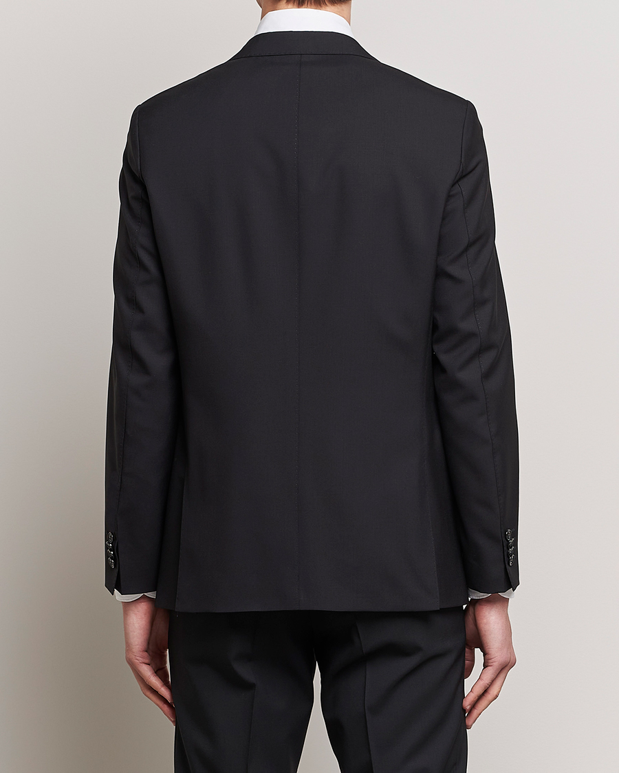 Homme | Blazers | Oscar Jacobson | Falk Wool Blazer Black