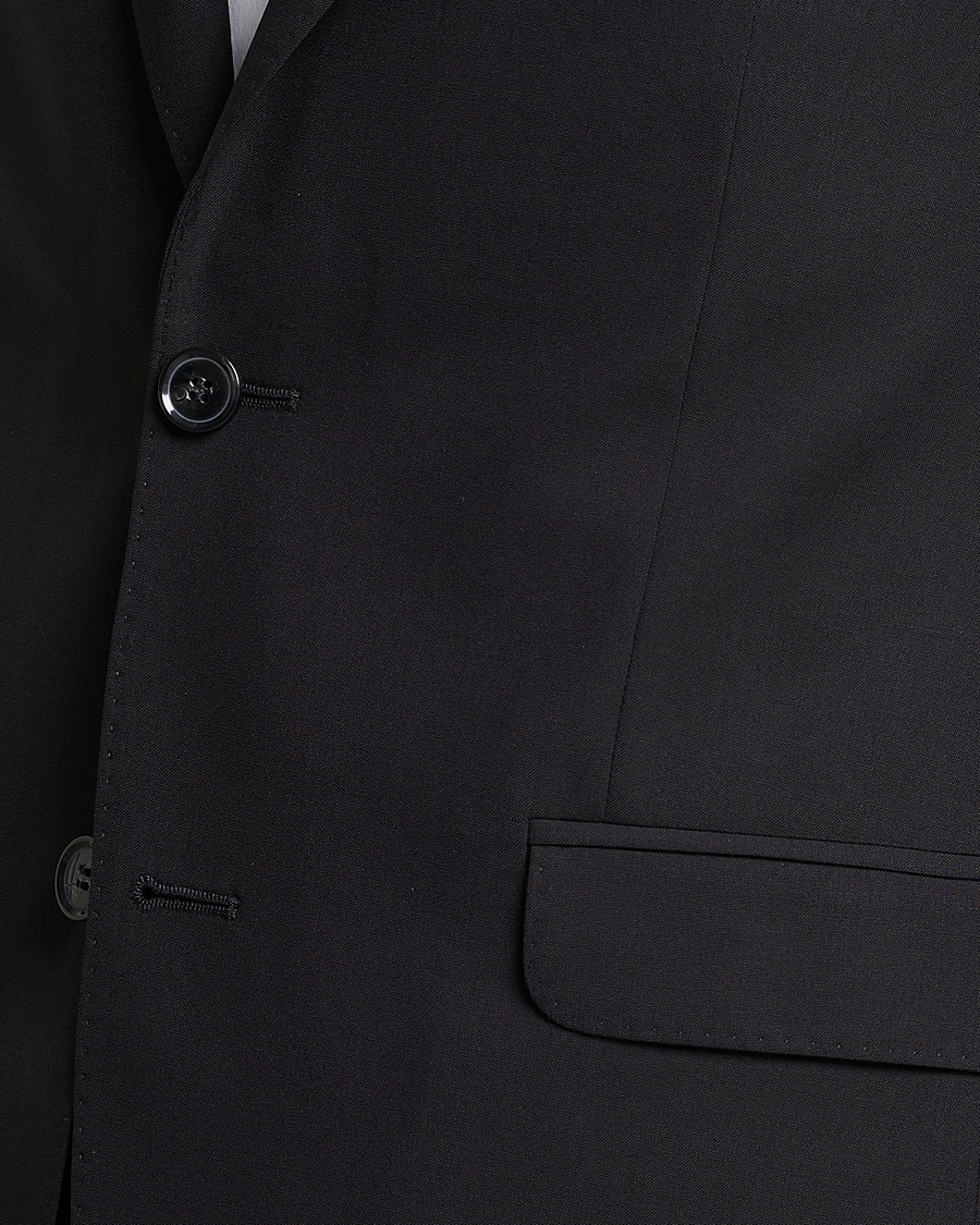 Homme | Blazers | Oscar Jacobson | Falk Wool Blazer Black