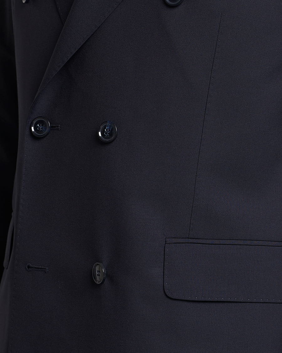 Homme | Blazers | Oscar Jacobson | Farris Wool Blazer Navy